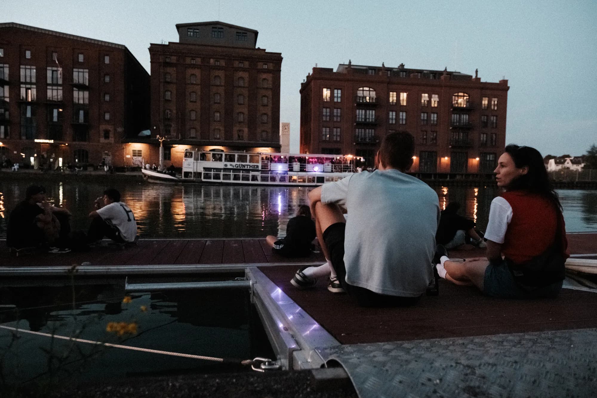 Künstlerische Performance beim B-Side Festival 2025